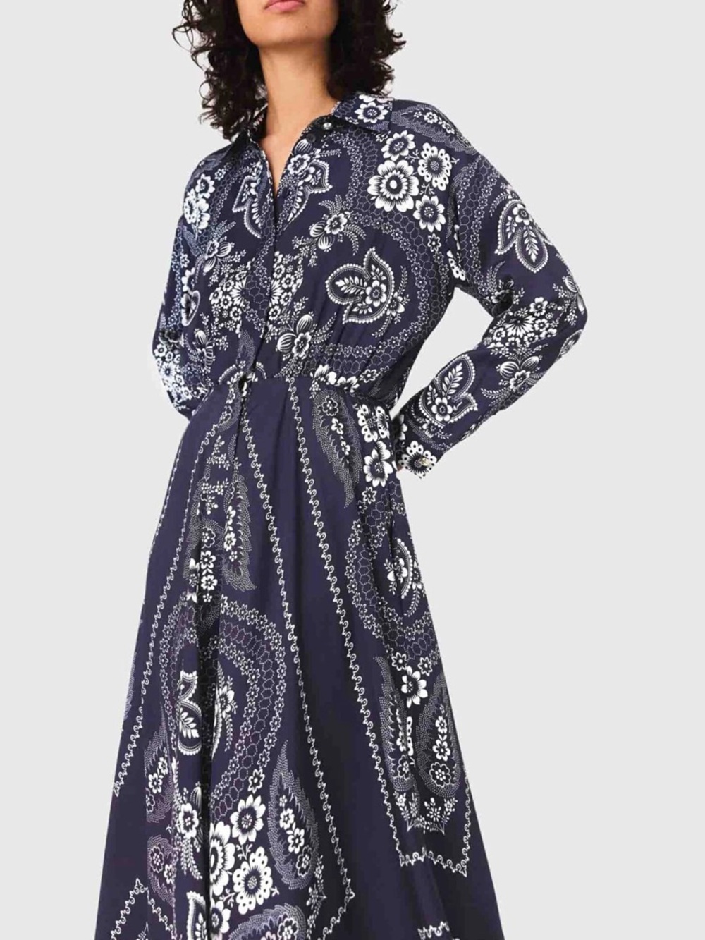 Maje Maxi bandana print dress - Picture 4 of 7